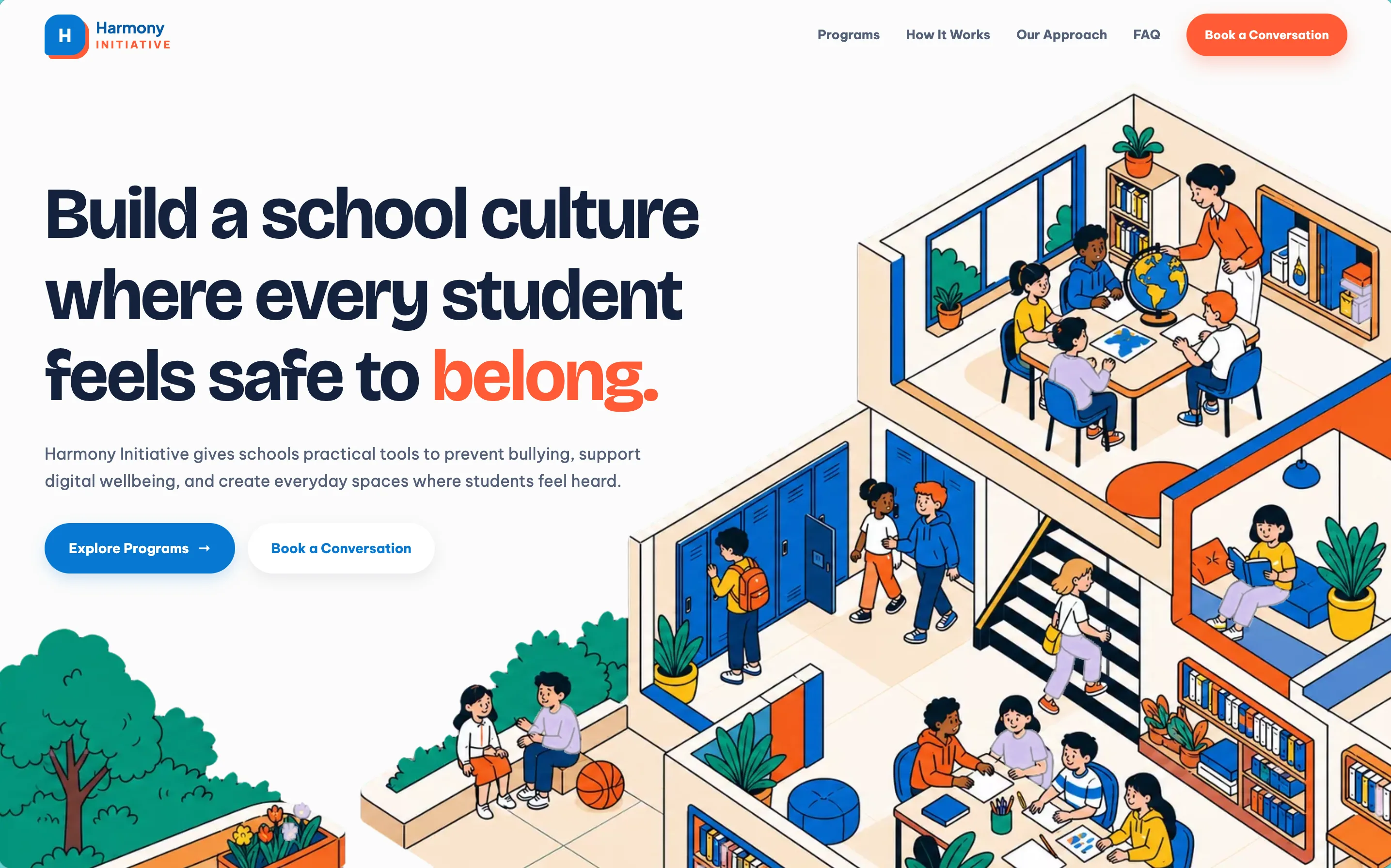 Harmony Initiative website